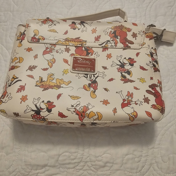 Loungefly Cream and Multicolor Disney Mini Bag - Picture 2 of 7